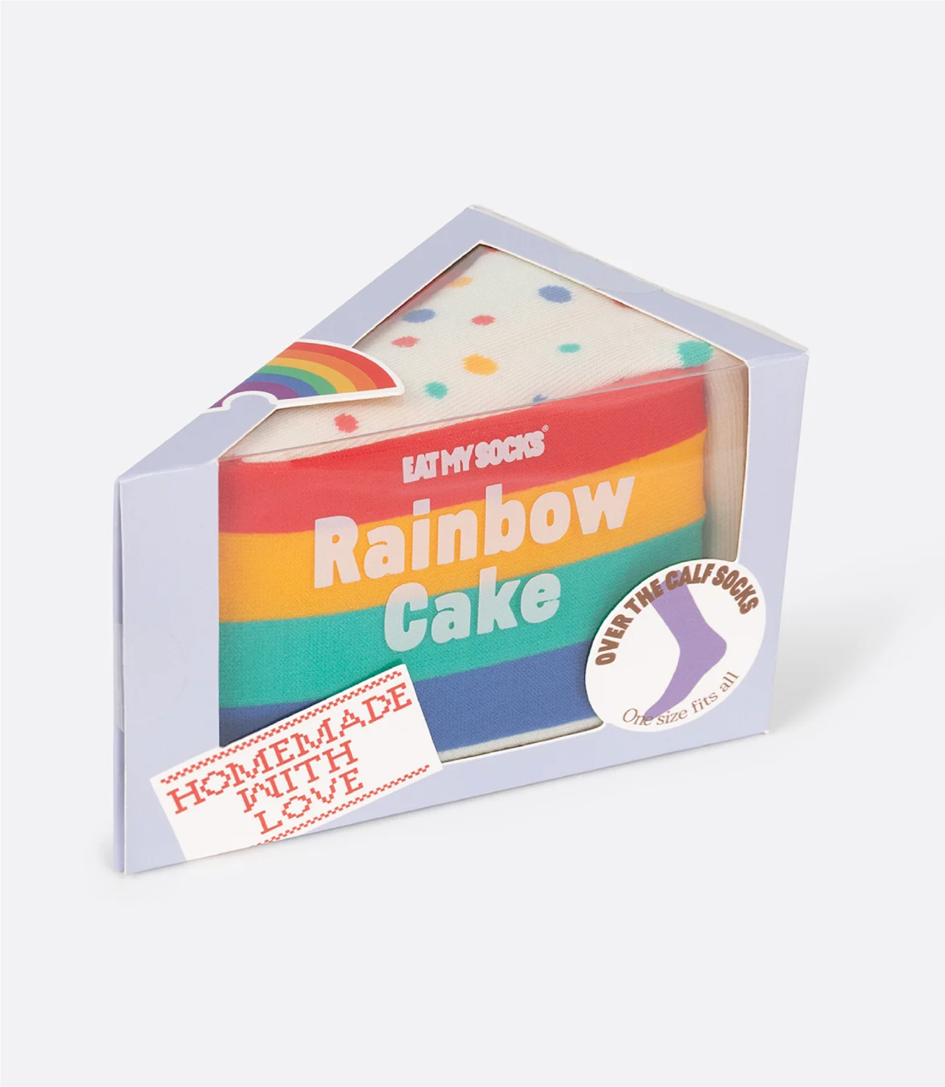 Eat My Socks - Rainbow Cake